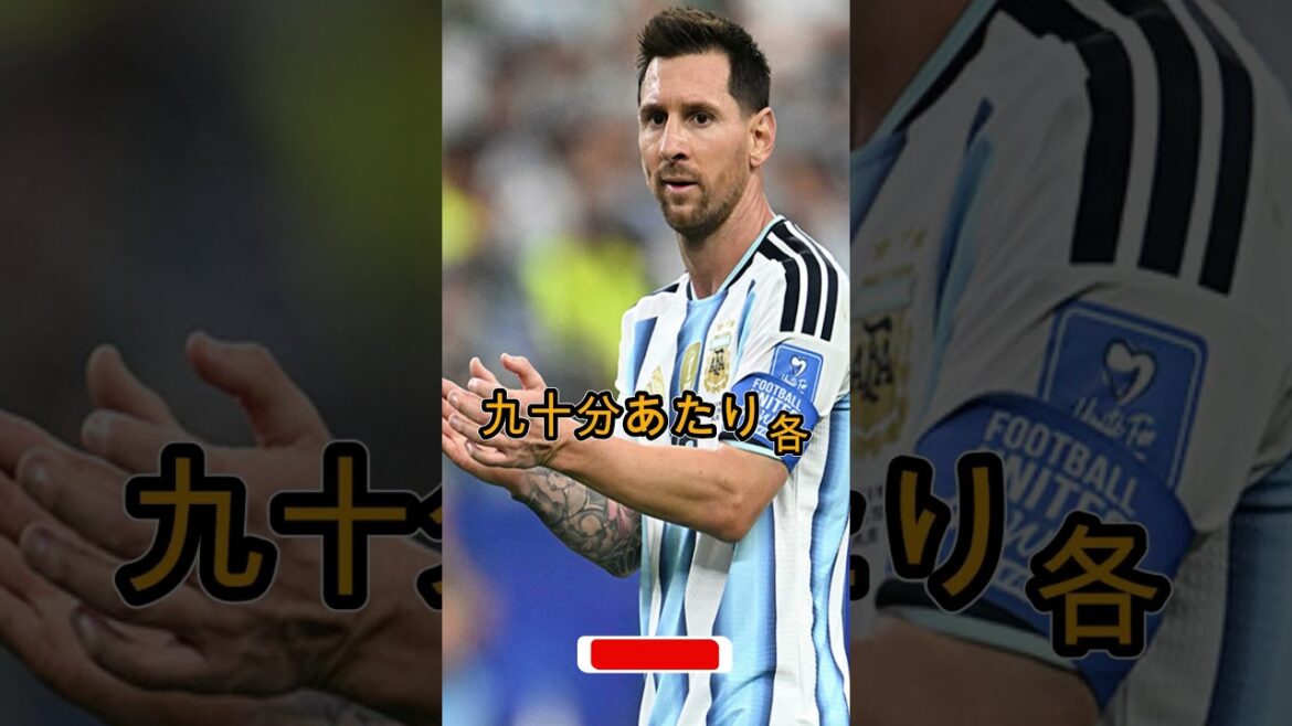 [Shocking]His mileage is at the bottom...What is Messi's extraordinary talent that no one can stop?