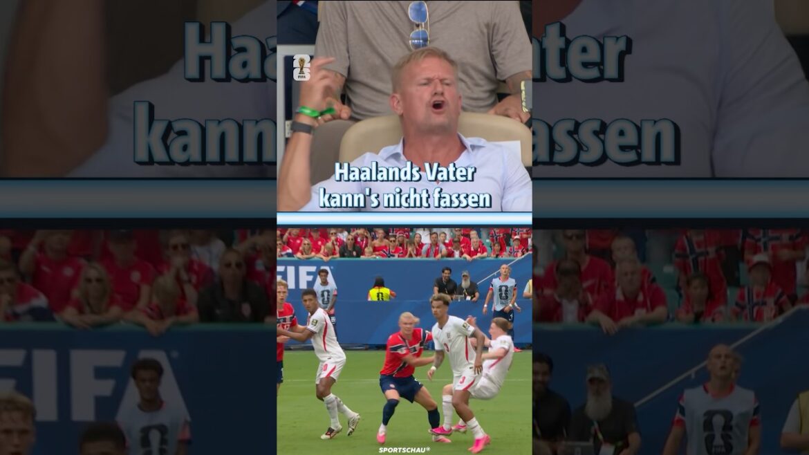Haaland’s father can’t believe it! 😡| Sports show #shorts Haaland's father can't believe it! 😡| Sports show #shorts