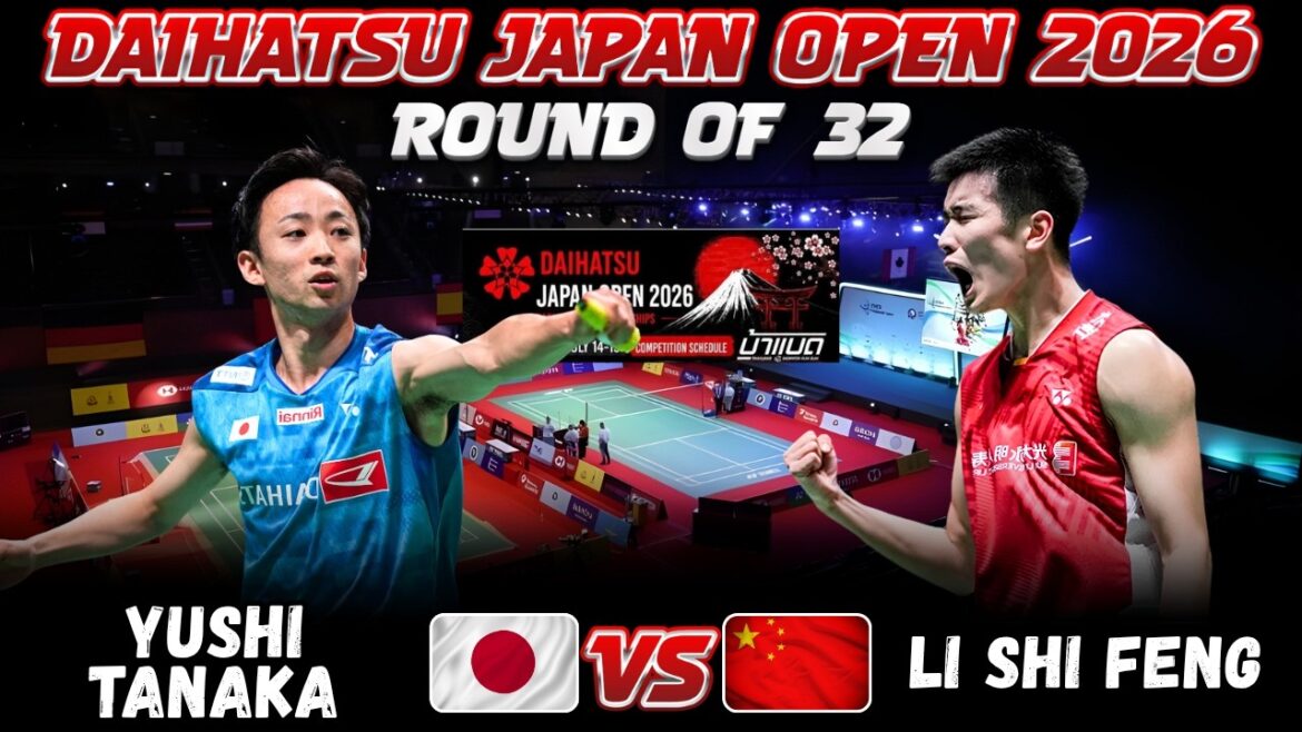 🔥WHAT A PLAY🔥 Yushi TANAKA (JPN) vs LI Shi Feng (CHN) | Japan Open 2026 Badminton 🔥WHAT A PLAY🔥 Yushi TANAKA (JPN) vs LI Shi Feng (CHN) | Japan Open 2026 Badminton