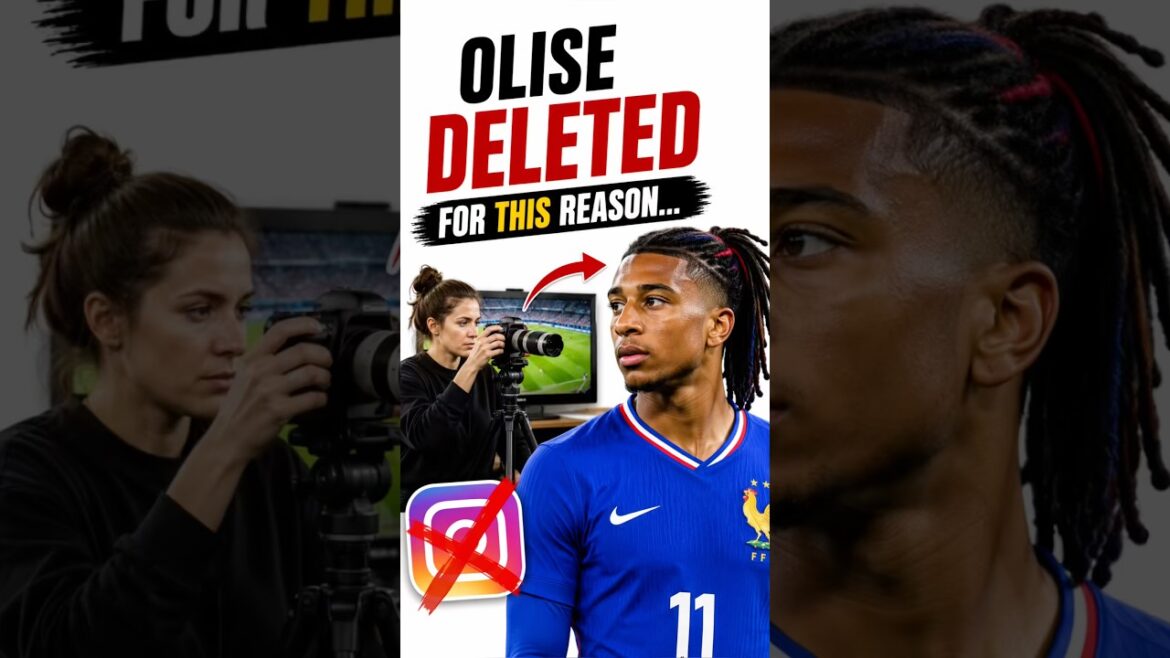 The REAL Reason Olise Deleted His Instagram ❤️ #football #shorts #olise #fcbayern