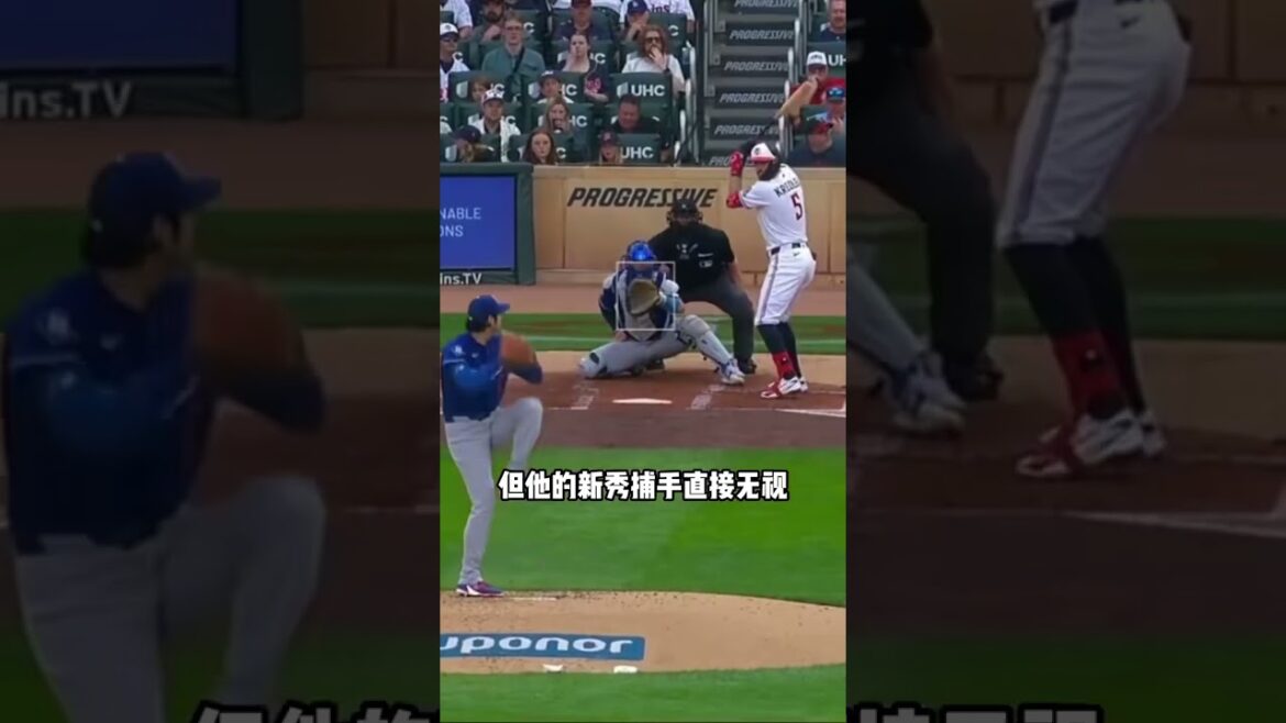 Shohei Ohtani, who has always been gentle, was rarely furious. The catcher refused to challenge twice and misjudged the real hammer during the replay #sports#encyclopediapassword#baseball