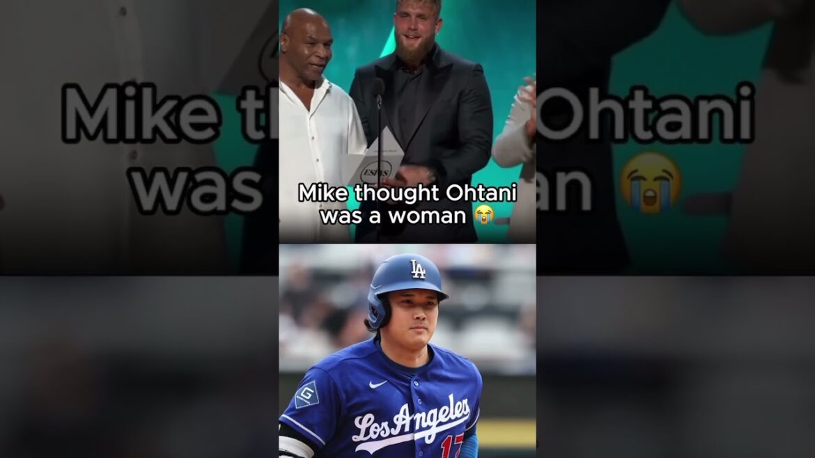Mike Tyson tells Jake Paul he thought Shohei Ohtani was a woman at the ESPYS