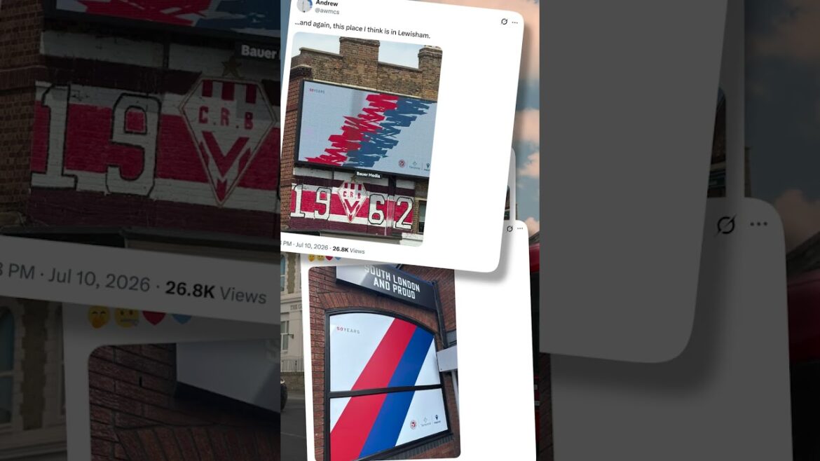 Taking over South London… 10am | #CPFC #crystalpalace #newkit Taking over South London... 10am | #CPFC #crystalpalace #newkit