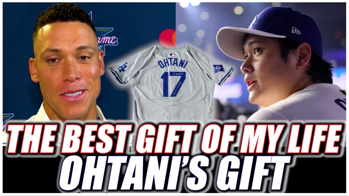 Aaron Judge Moved to Tears by Ohtani’s Gift: “THE BEST GIFT OF MY LIFE”【shohei/ohtani/MLB/Dodgers】 Aaron Judge Moved to Tears by Ohtani’s Gift: “THE BEST GIFT OF MY LIFE”【shohei/ohtani/MLB/Dodgers】