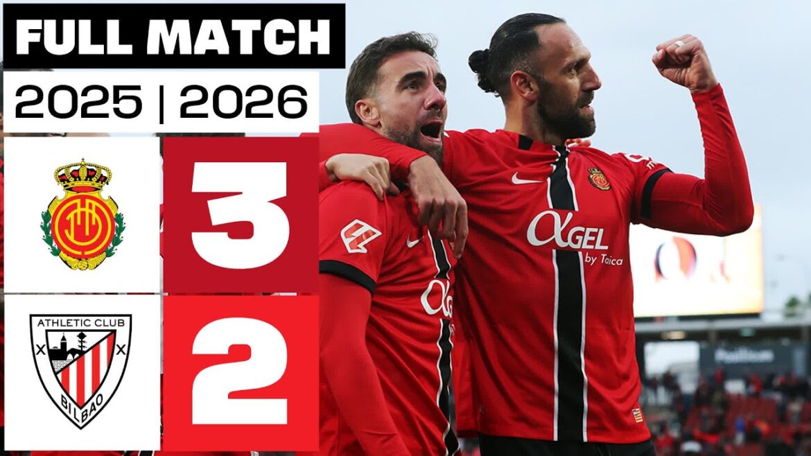 RCD Mallorca 3 – 2 Athletic Club 2025/26 FULL MATCH RCD Mallorca 3 - 2 Athletic Club 2025/26 FULL MATCH