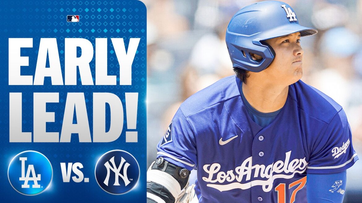 Shohei Ohtani and Tommy Edman get the scoring started for the Dodgers in a doubleheader vs. Yankees Shohei Ohtani and Tommy Edman get the scoring started for the Dodgers in a doubleheader vs. Yankees