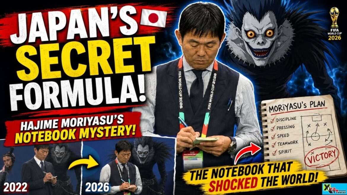 Hajime Moriyasu’s Secret Notes Shock Fans। The ‘Death Note’ Theory Explained। FIFA World Cup 2026
