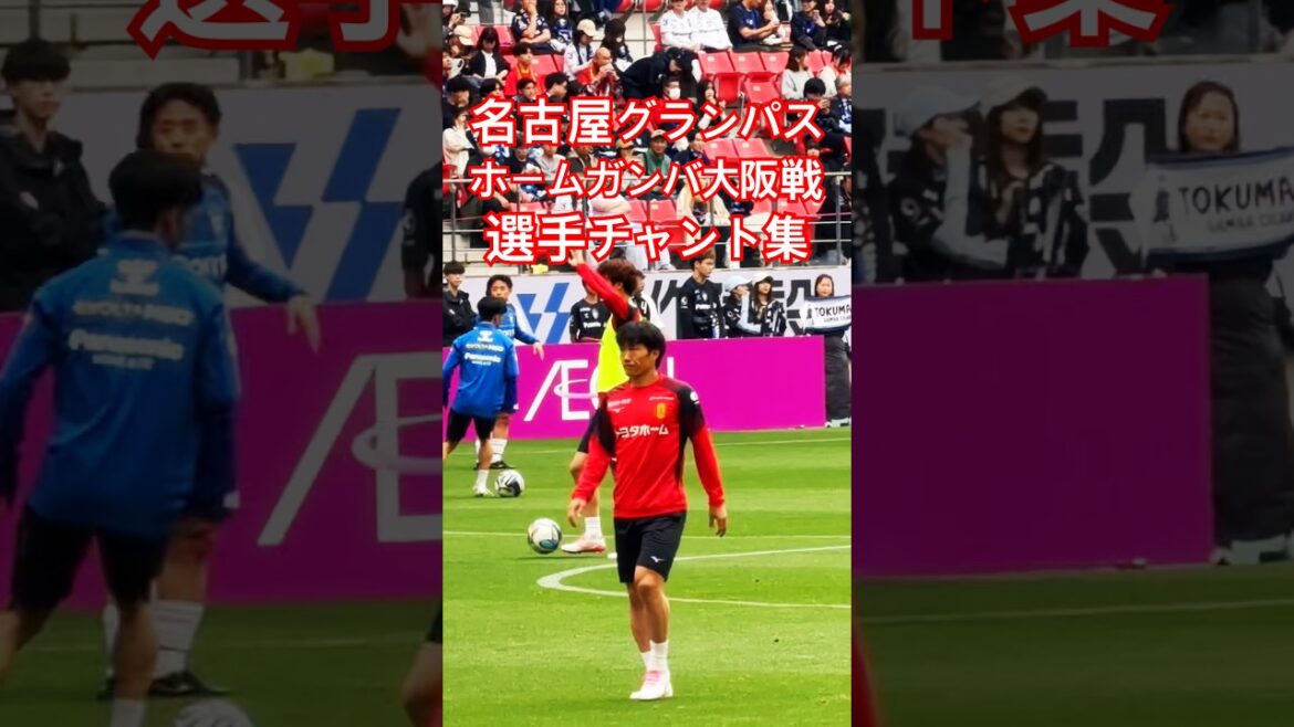 [Grampus Archive]Gamba Osaka match Pre-match player chant collection (May 6, 2026 J1 Round 15 Nagoya Grampus x Gamba Osaka)