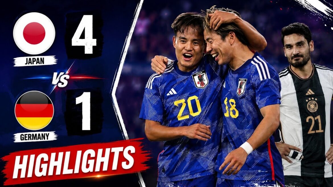 JAPAN 4-1 GERMANY | Highlights & Goals | Will History Repeat at FIFA World Cup 2026? JAPAN 4-1 GERMANY | Highlights & Goals | Will History Repeat at FIFA World Cup 2026?