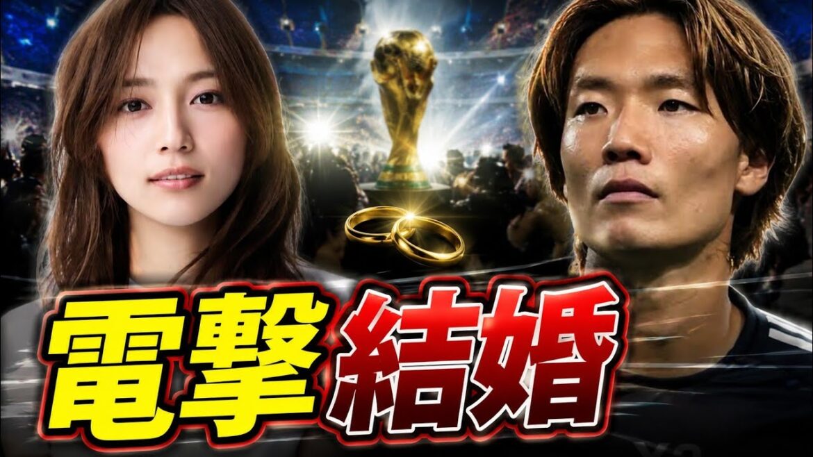 [Shocking]Akira Itakura suddenly announces marriage after the World Cup...His partner is a national actress