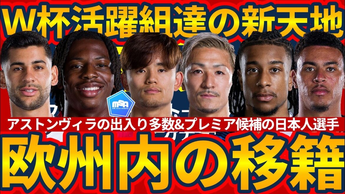 [Possibility of Daenen Maeda & Takefusa Kubo transferring to new territory]What will happen to the World Cup active groups such as Rodgers and Ollies who transferred at the highest price? !