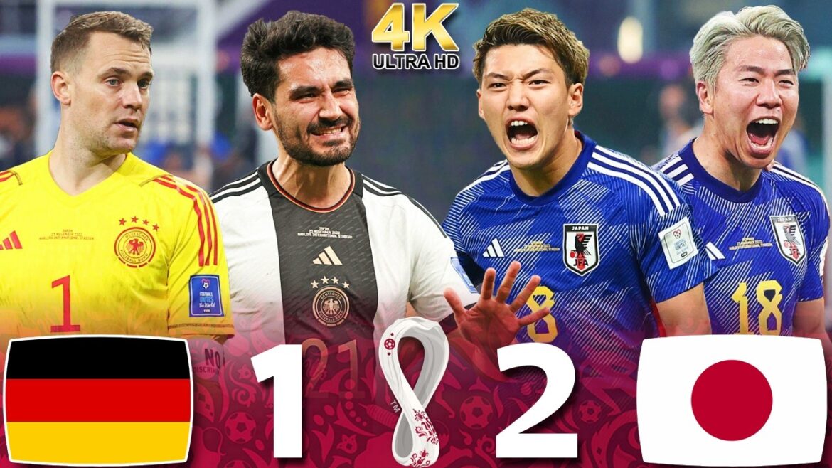 The day Japan destroyed Germany 1-2🔥| World Cup Qatar 2022 | Extended 4K Highlights The day Japan destroyed Germany 1-2🔥| World Cup Qatar 2022 | Extended 4K Highlights