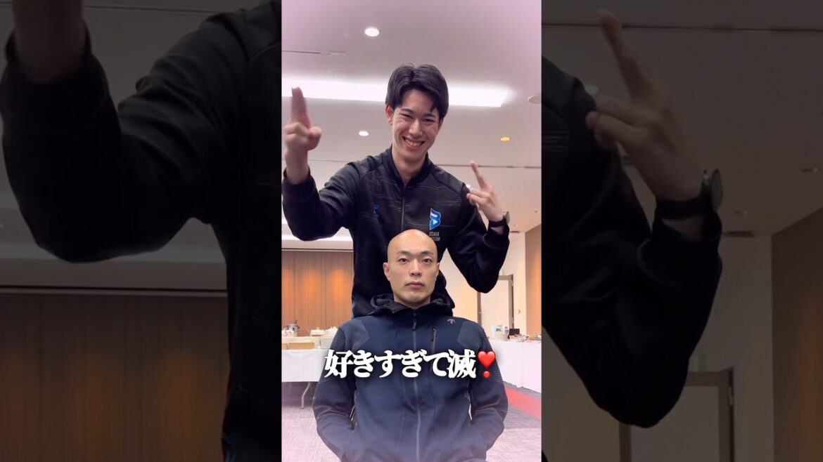 [I love you so much 🤍]Hideomi Fukatsu helps Yuto Kai again! #volleyball #volleyball #haikyuu #Osaka Bullteon #vnl #vnl2026 #Nations League