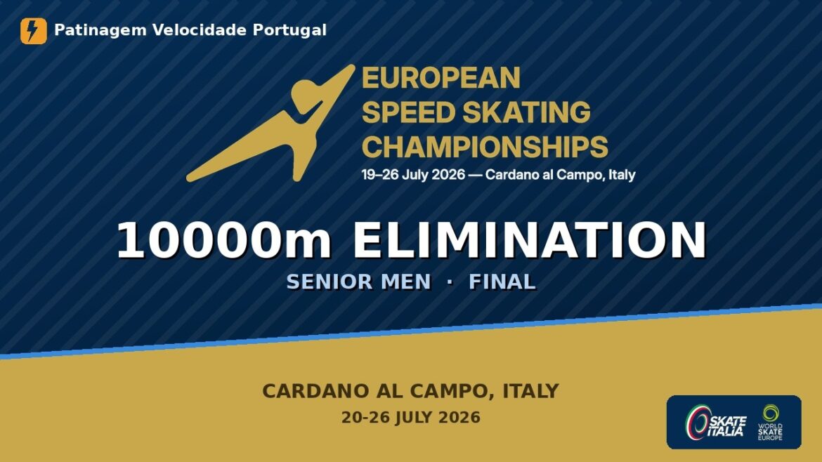 10000m Elimination FINAL – Senior Men | European Championships 2026 | SWINGS Wins Again