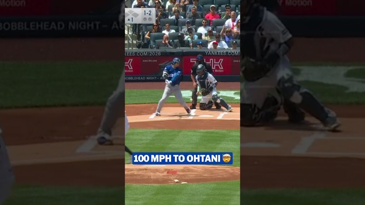 Cam Schlittler starts the ballgame with a 100.1 MPH strikeout against Shohei Ohtani 🔥 Cam Schlittler starts the ballgame with a 100.1 MPH strikeout against Shohei Ohtani 🔥