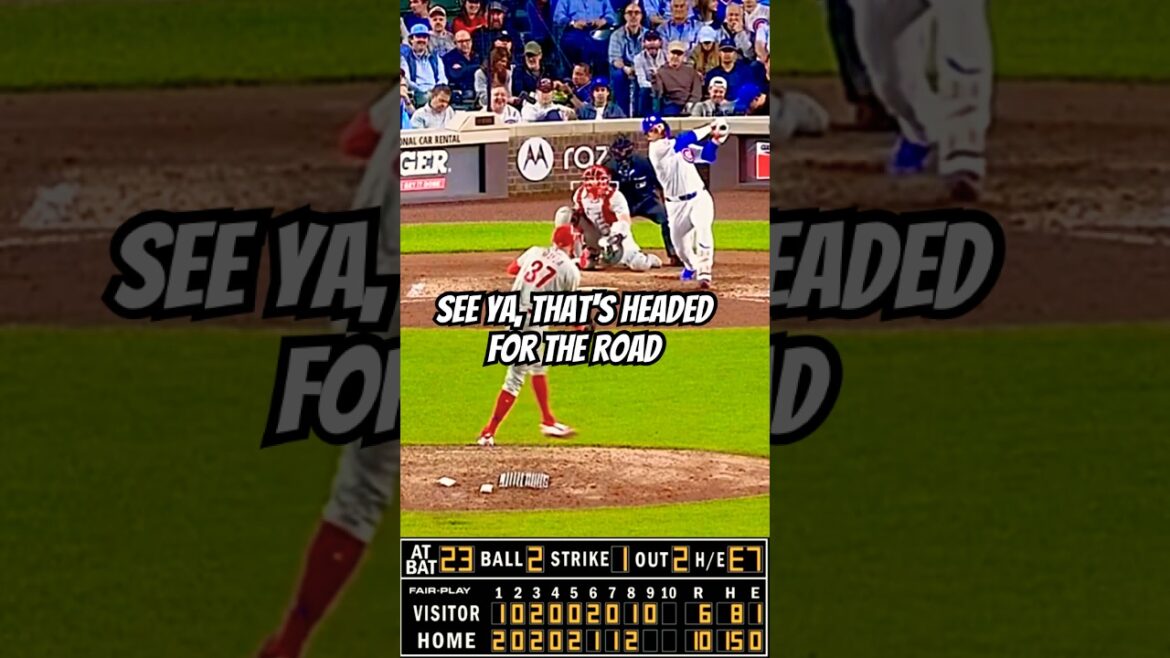 That ball is GONE—Suzuki launches it to Waveland #mlb #cubs That ball is GONE—Suzuki launches it to Waveland #mlb #cubs