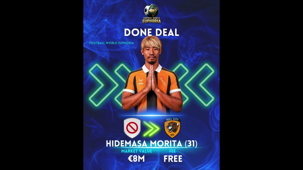 🚨 DONE DEAL: Hidemasa Morita to Hull City! 🟠⚫️🇯🇵 🚨 DONE DEAL: Hidemasa Morita to Hull City! 🟠⚫️🇯🇵