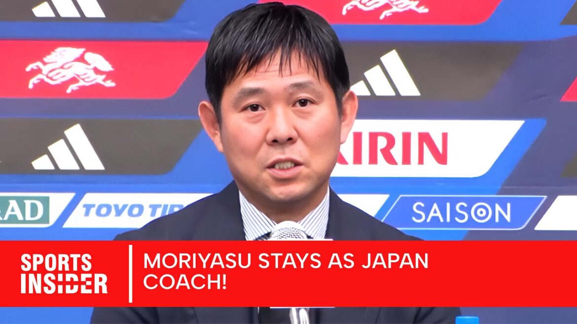 Press Conference: Japan Coach Hajime Moriyasu Signs New Deal Ahead of AFC Asian Cup 2027 | AD1Z