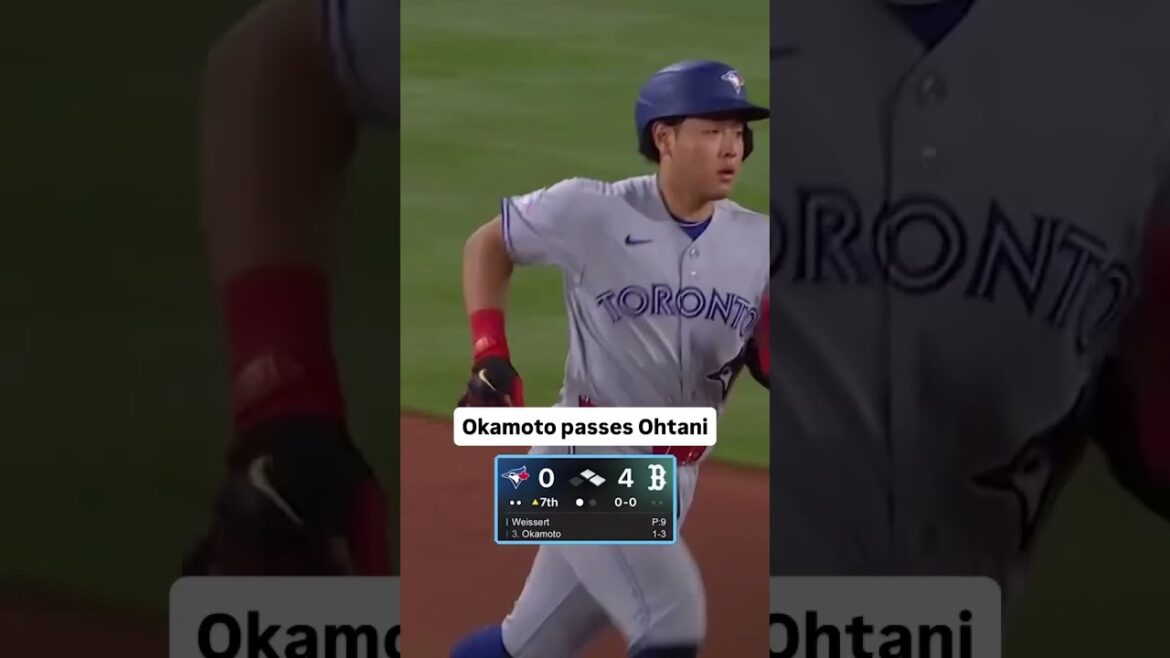 Kazuma Okamoto passes Shohei Ohtani for the most home runs by a Japanese-born rookie