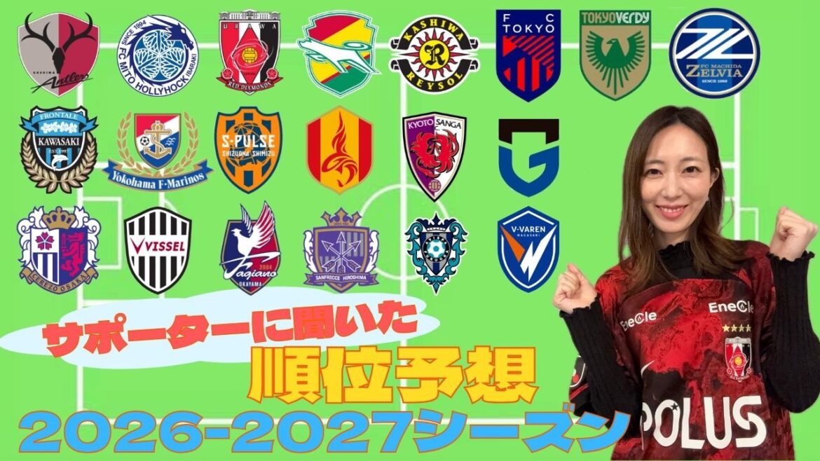 [Opening]We asked 40 J League supporters! 2026-2027 season J League ranking prediction