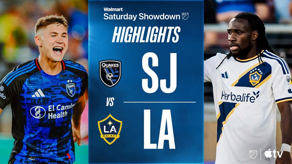 San Jose Earthquakes vs. LA Galaxy | Full Match Highlights | LATE PK DRAMA in Cali Clásico!