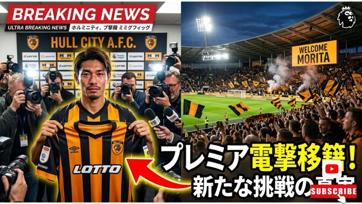 Hidemasa Morita makes a surprise comeback to the Premier League! What is the truth behind the transfer to Hull City? The behind the scenes of the challenge and the future that no one knows about is too dangerous...