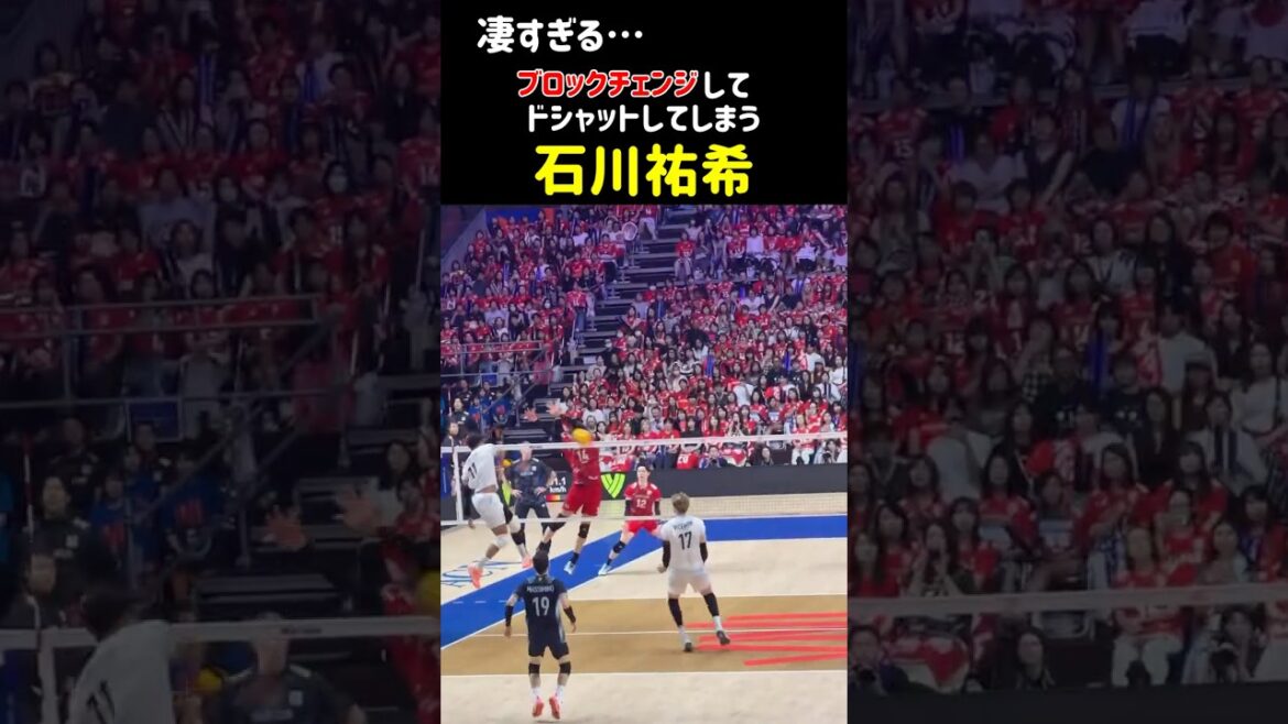 [Yuki Ishikawa]Changing blocks and shutting down... #volleyball #volleyball #haikyuu #haikyuu #block #Yuki Ishikawa #middle blocker #Ai Takahashi