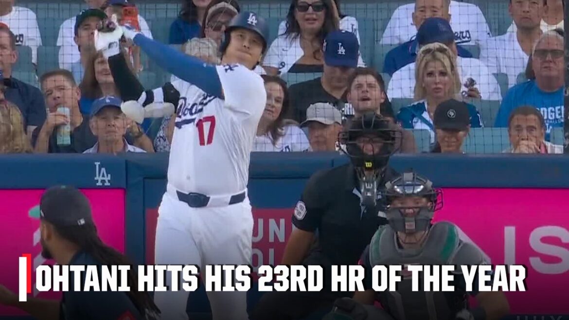 Shohei Ohtani crushes leadoff HR for 23rd of the season | ESPN MLB