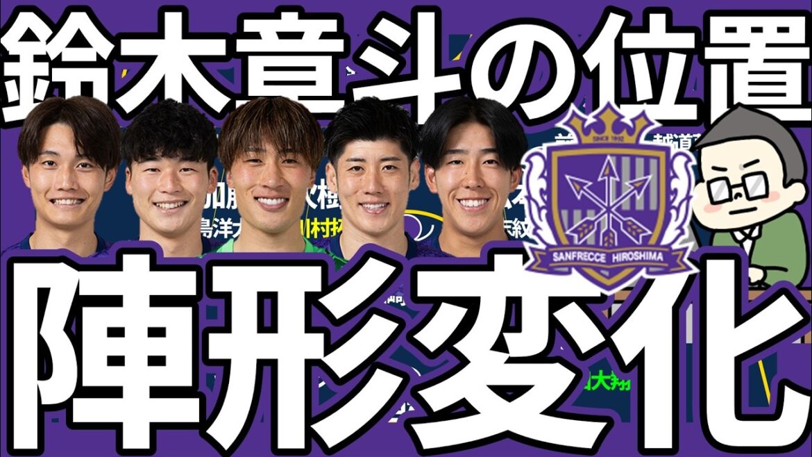 [🆕Is Hiroshima a 3-back or a 4-back? ]WG style 4-1-2-3 with Takuma Asano's return? A 4-3-1-2 with depth in the midfield with the return of Takumu Kawamura? Depending on how Akito Suzuki is utilized, maybe 3-4-2-1/4-2-3-1?