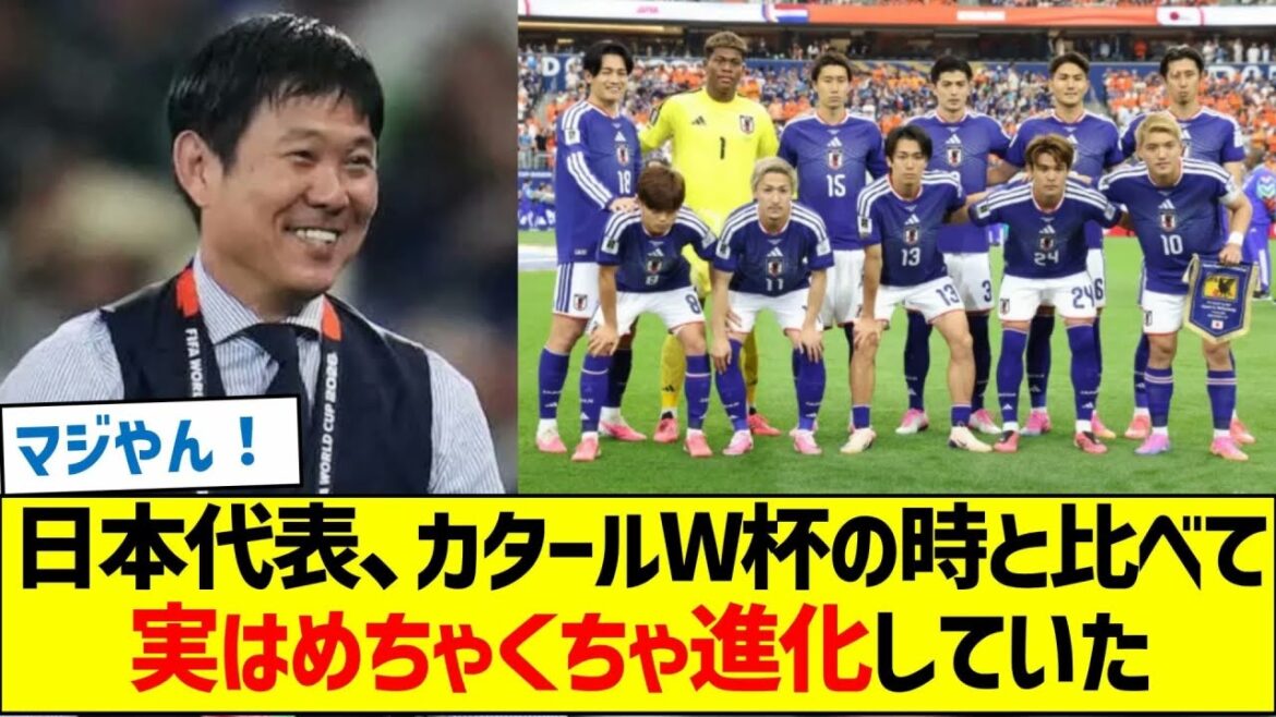 4 years since Qatar | Has the Japanese national team really become weaker or stronger? 4 years since Qatar | Has the Japanese national team really become weaker or stronger?