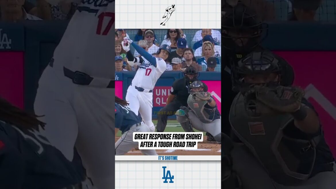 Shohei Ohtani Delivers After A Tough Road Trip #dodgers #MLB #baseball #sports