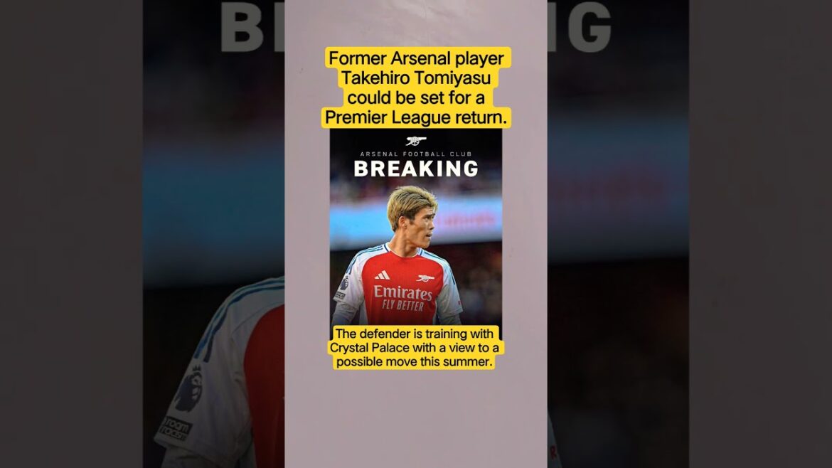 Former Arsenal player Takehiro Tomiyasu could be set for a Premier League return