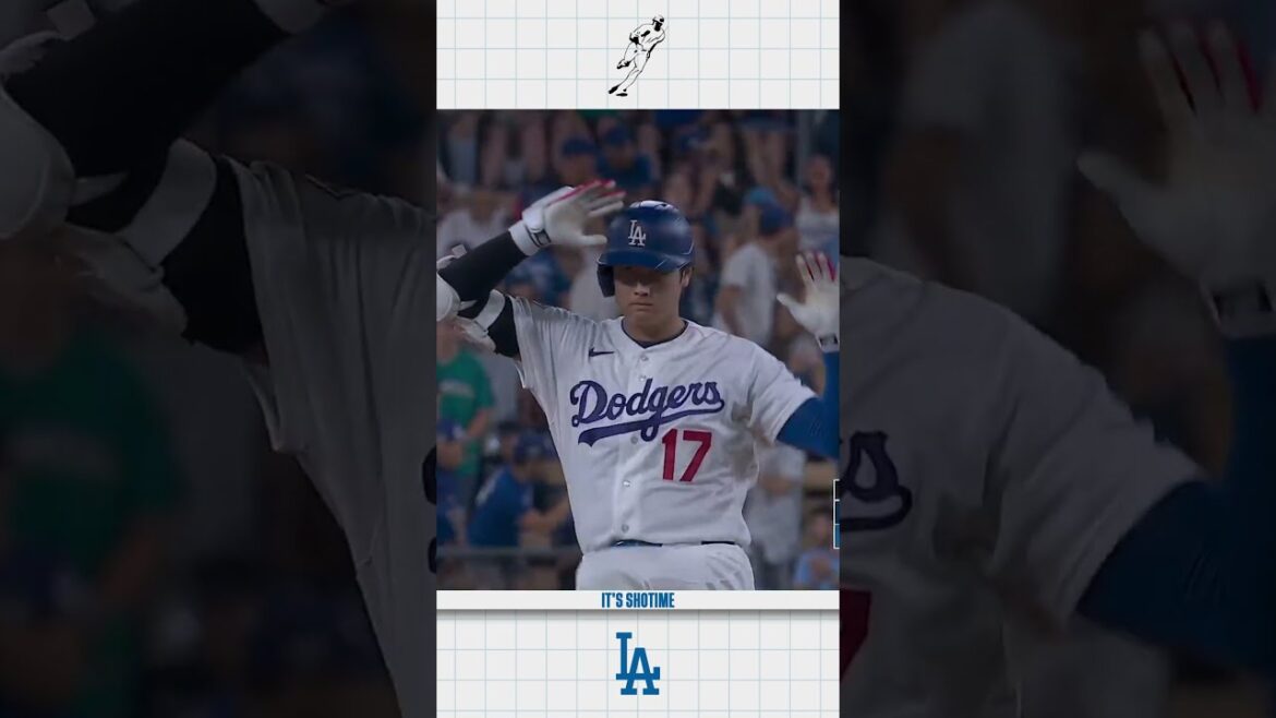 Shohei Ohtani Stays Red Hot With RBI Double #dodgers #MLB #baseball #sports