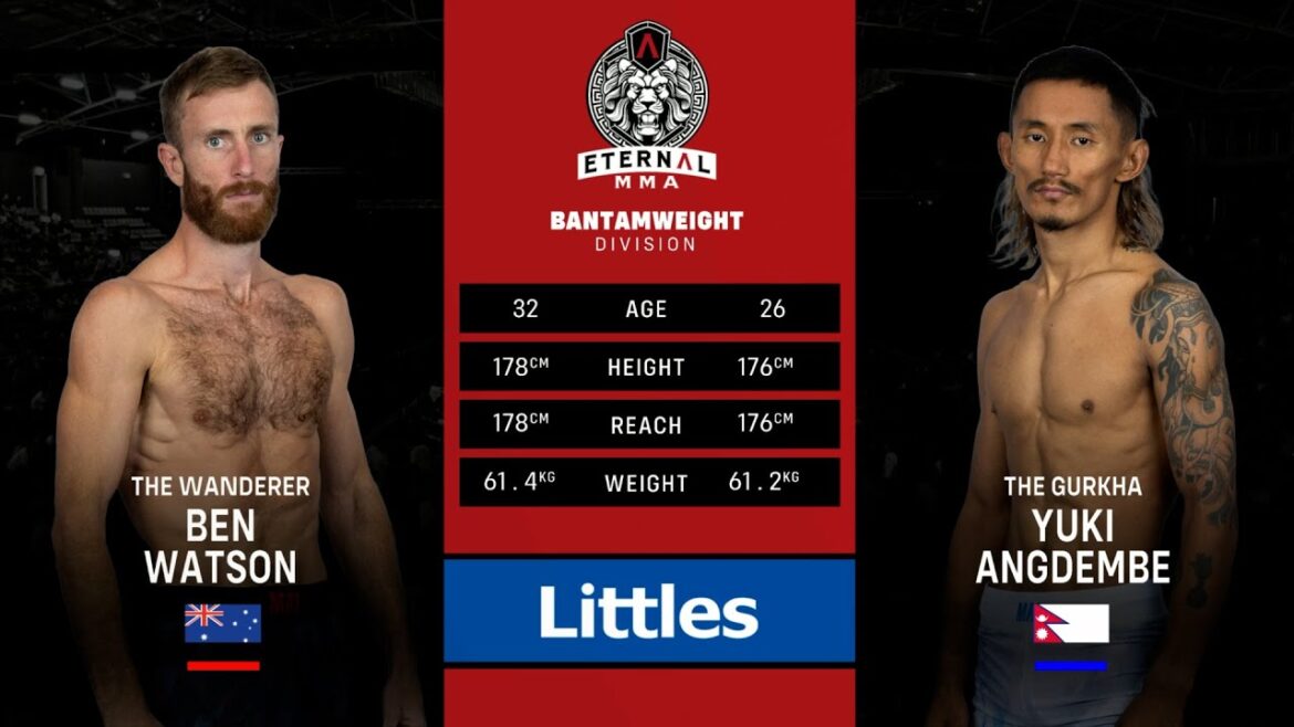 Eternal MMA 96: Ben Watson VS Yuki Angdembe | FULL FIGHT Eternal MMA 96: Ben Watson VS Yuki Angdembe | FULL FIGHT